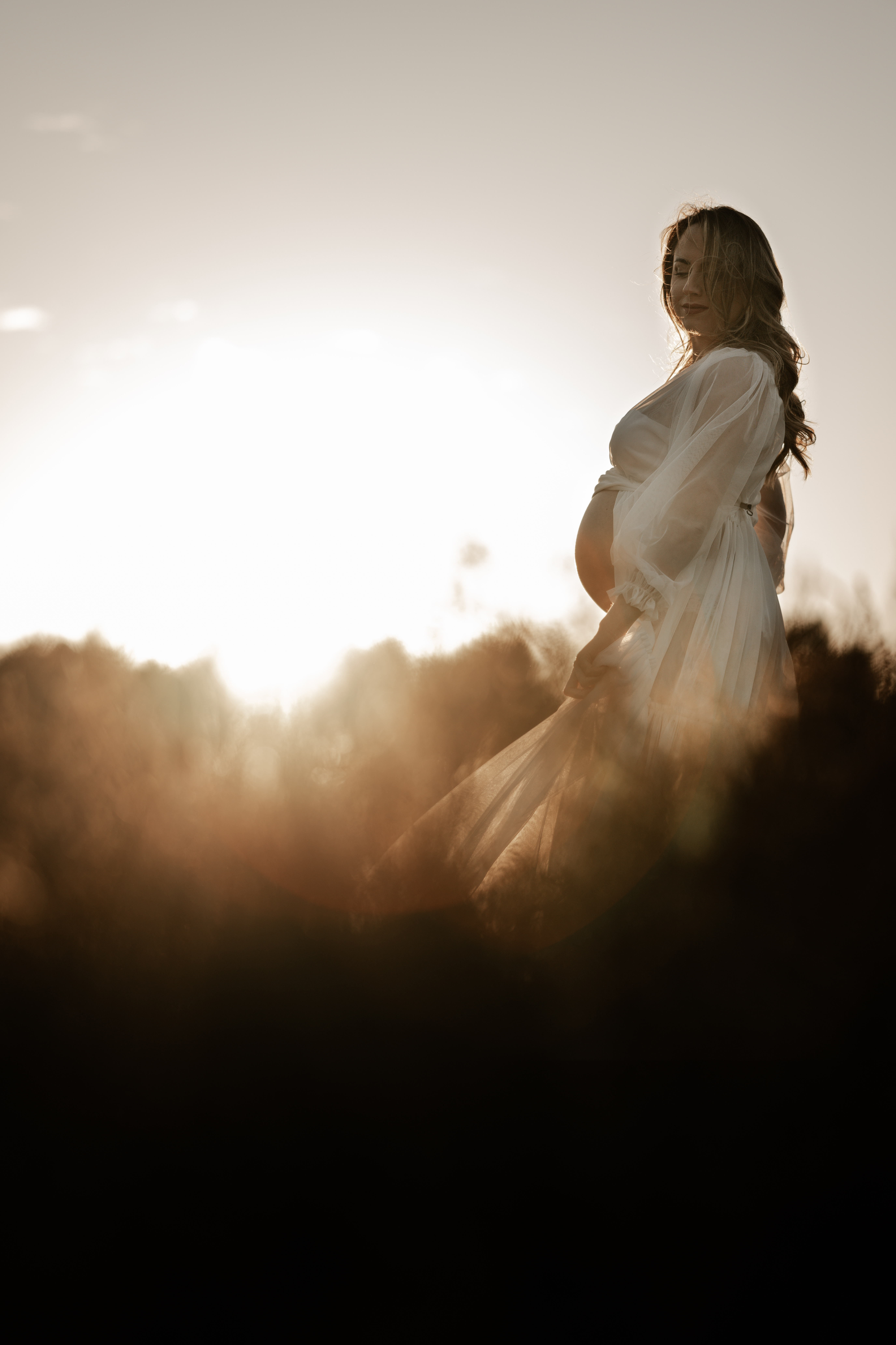 Sunset Babybauchfotografie Viersen