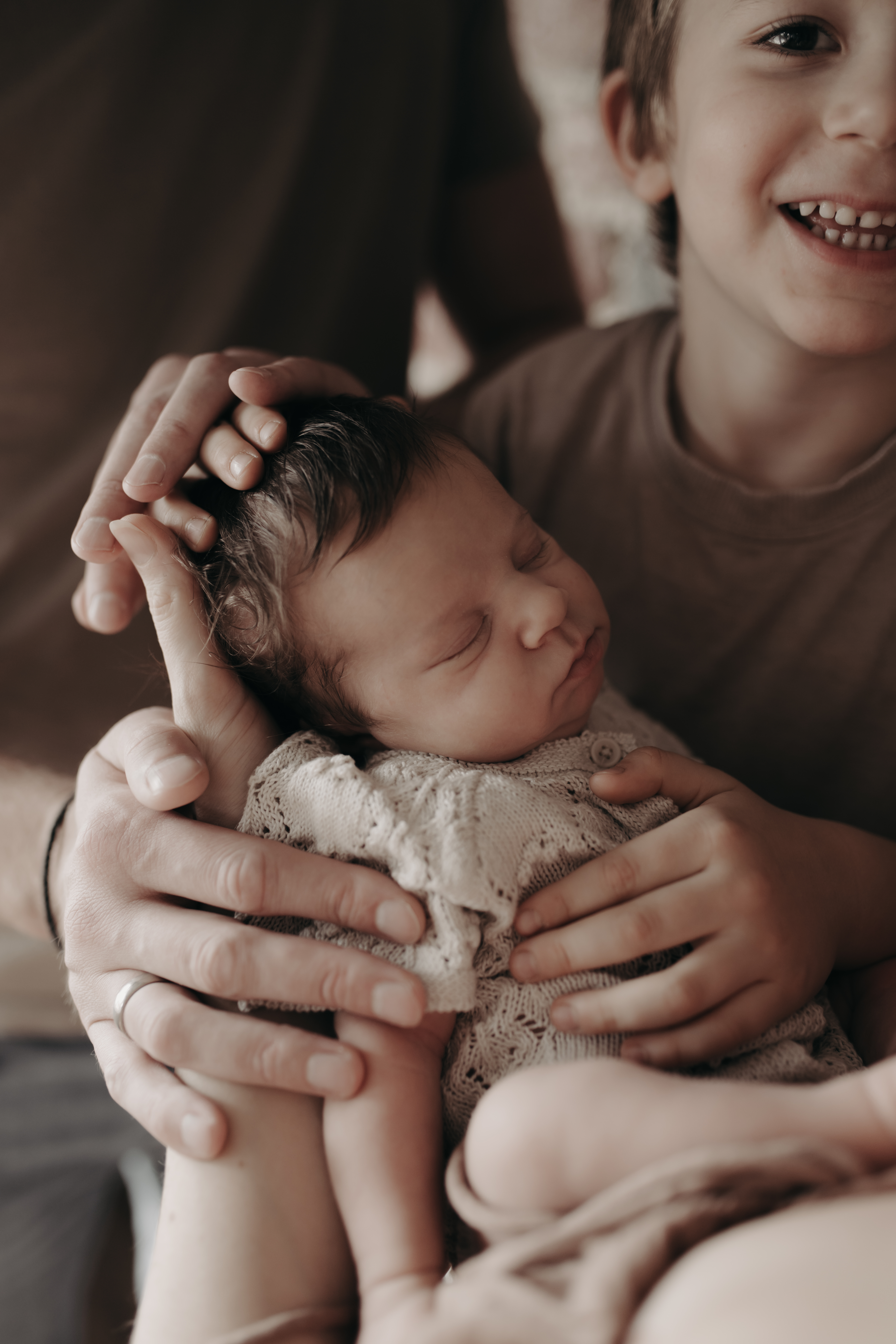Familienfotos mit Baby