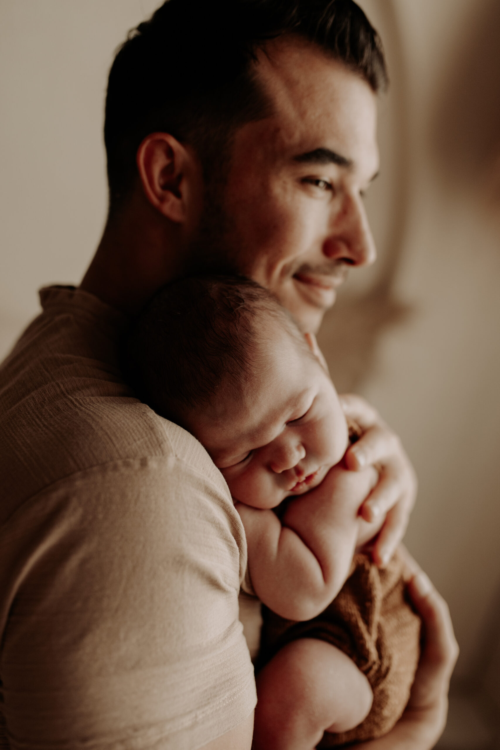 zarte Wimpern Neugeborenes Babyfotografie Kreis Viersen